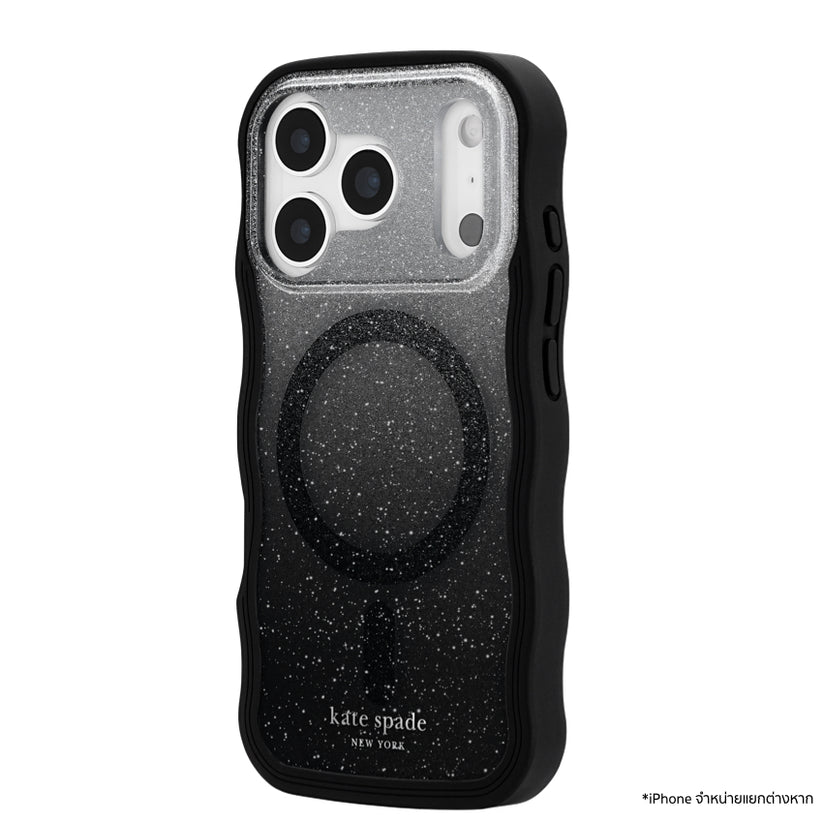 เคส iPhone 17 Pro Kate Spade Wavy สี Nightfall ดีไซน์หรู รองรับ MagSafe