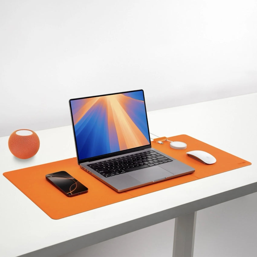 แผ่นรองโต๊ะ Function 101 WorkPad สี Orange