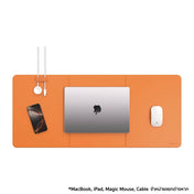 แผ่นรองโต๊ะ Function 101 WorkPad สี Orange